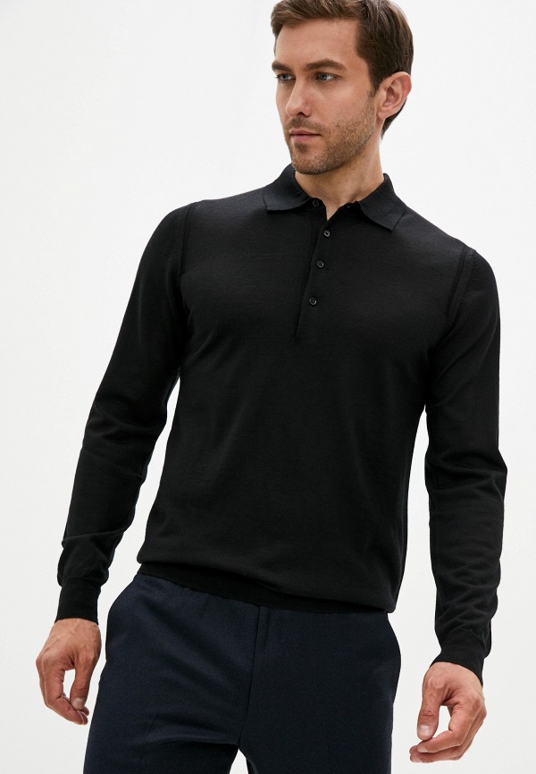 

Поло CC Collection Corneliani, Черный