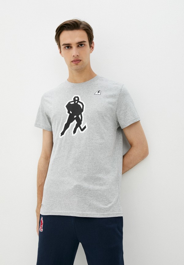 

Футболка Atributika & Club™, Серый, Night Hockey League