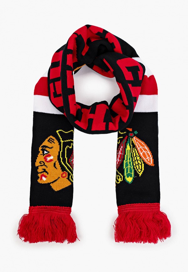

Шарф Atributika & Club™, Черный, NHL Chicago Blackhawks