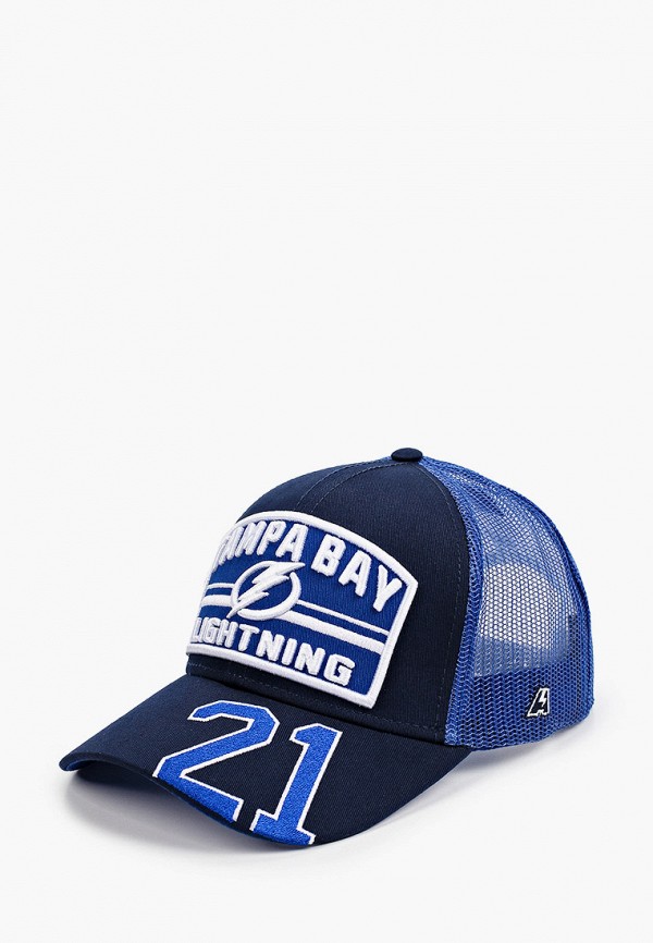 

Бейсболка Atributika & Club™, Синий, NHL Tampa Bay Lightning №21