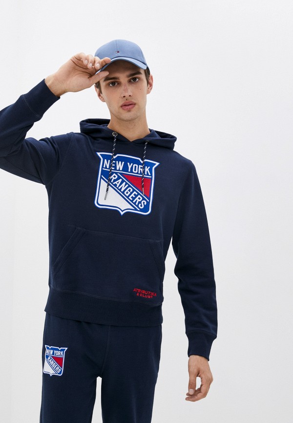 

Худи Atributika & Club™, Синий, NHL New York Rangers