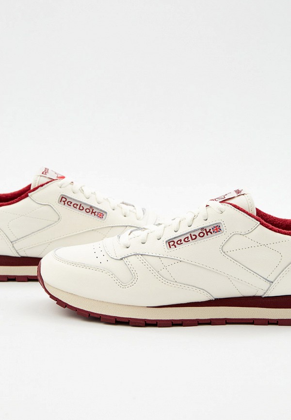 

Кроссовки Reebok Classic, Бежевый, CL LTHR R12