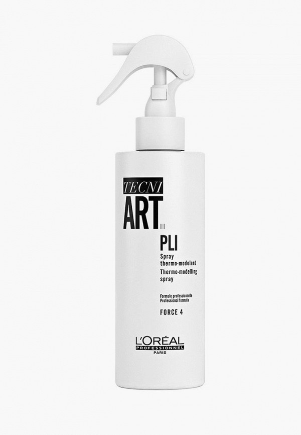 

Спрей для укладки L'Oreal Professionnel, Прозрачный, термоактивный Tecni.Art Pli подготавливает волосы к укладке, 190 мл