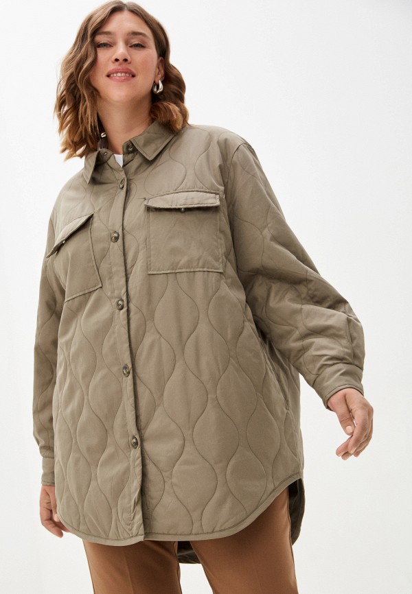 

Куртка утепленная Vero Moda Curve, Бежевый, Vero Moda Curve RTLAAN436701