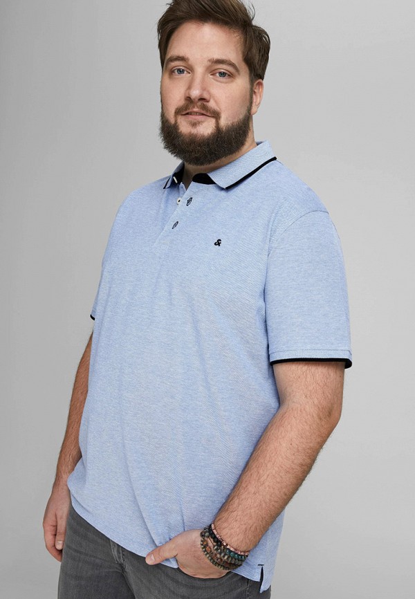 

Поло Jack & Jones, Голубой, Jack & Jones RTLAAN437701