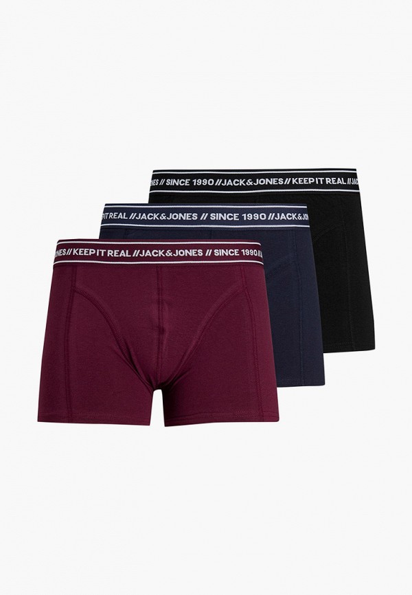 

Трусы 3 шт. Jack & Jones, Разноцветный