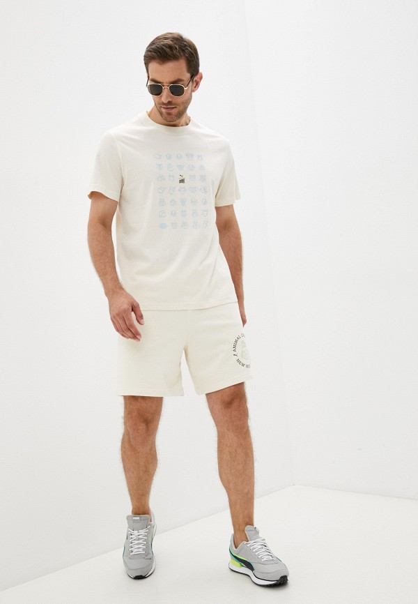 

Шорты спортивные PUMA, Бежевый, PUMA x AC Shorts