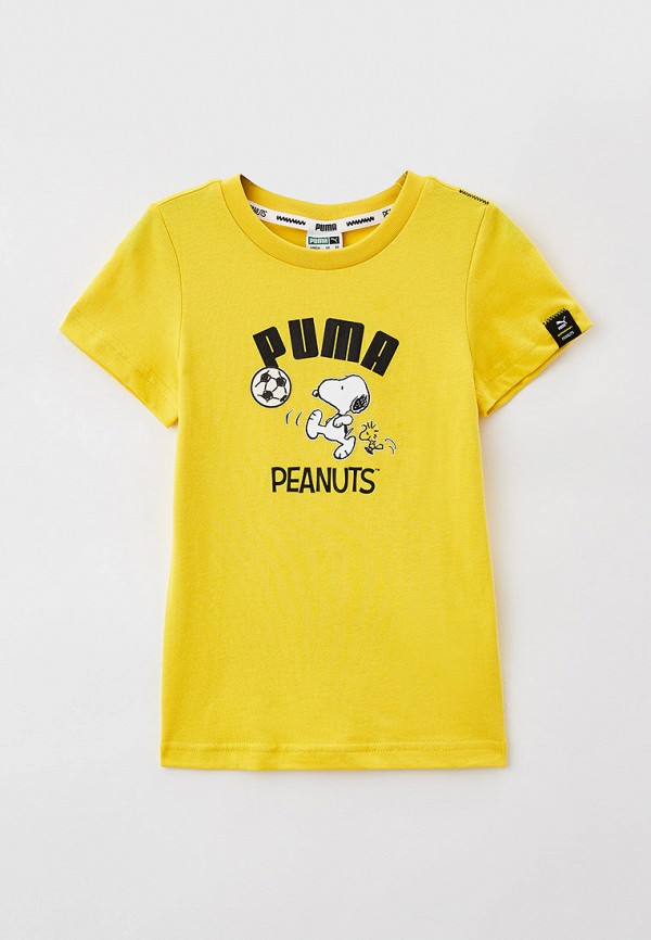 

Футболка PUMA, Желтый, PUMA x PEANUTS Tee