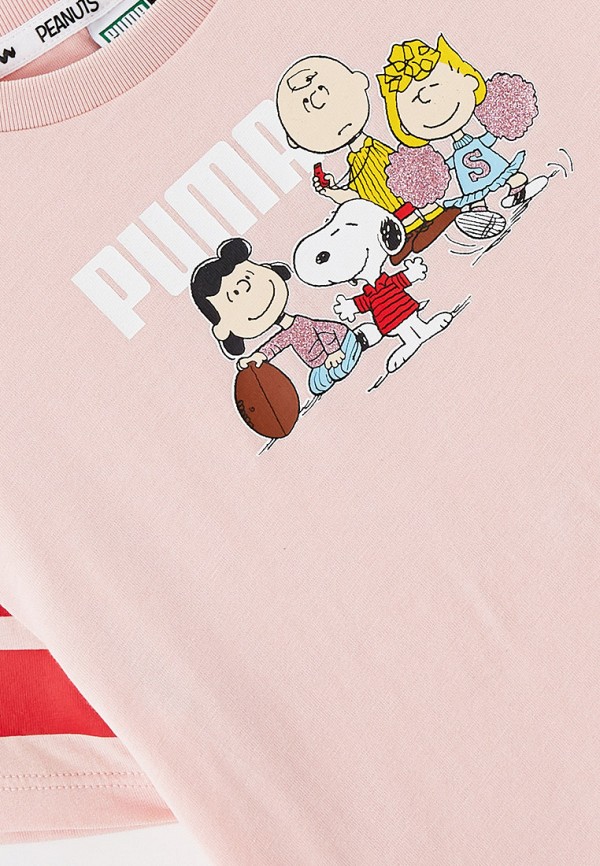 

Футболка PUMA, Розовый, PUMA x PEANUTS Tee G