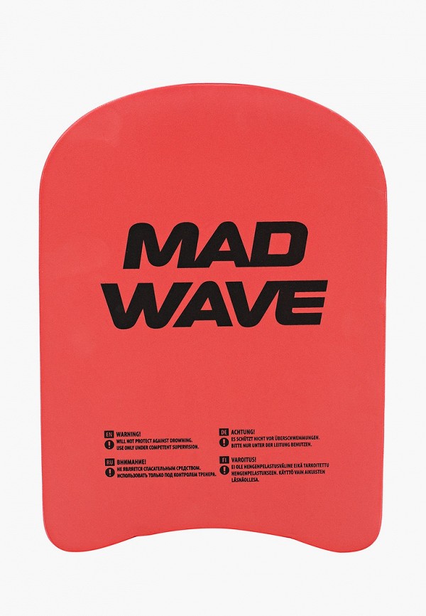 

Колобашка для плавания MadWave, Красный, KickboardKids