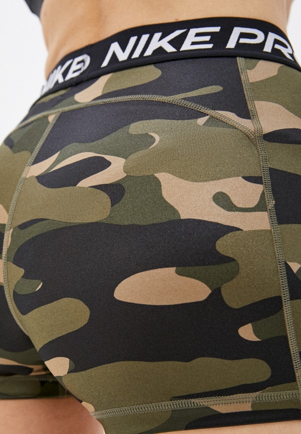 

Шорты компрессионные Nike, Хаки, W NP DF CAMO SHRT 3IN
