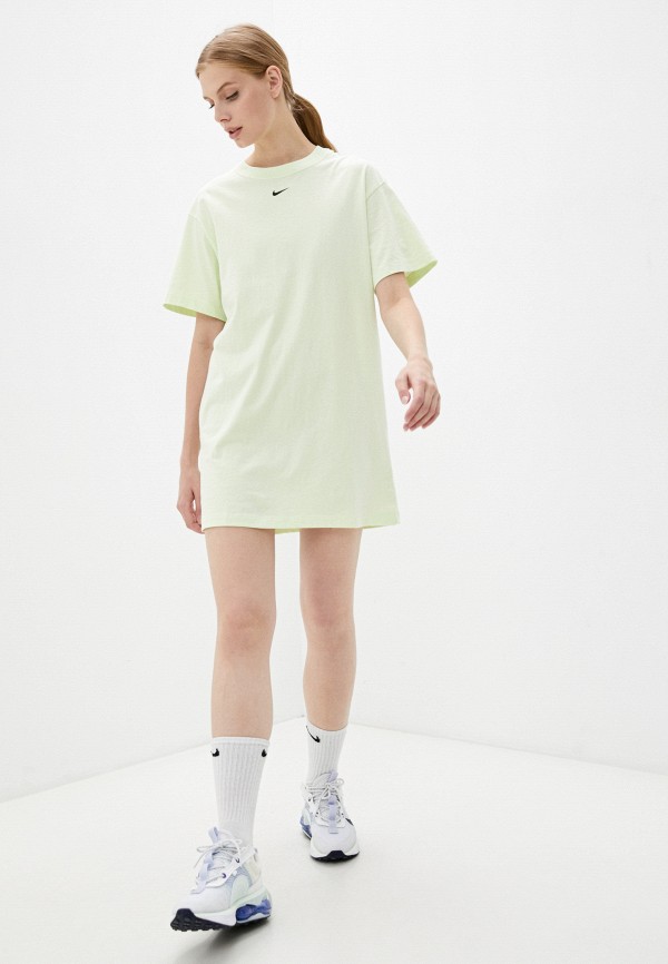 

Платье Nike, Зеленый, W NSW ESSNTL SS DRSS
