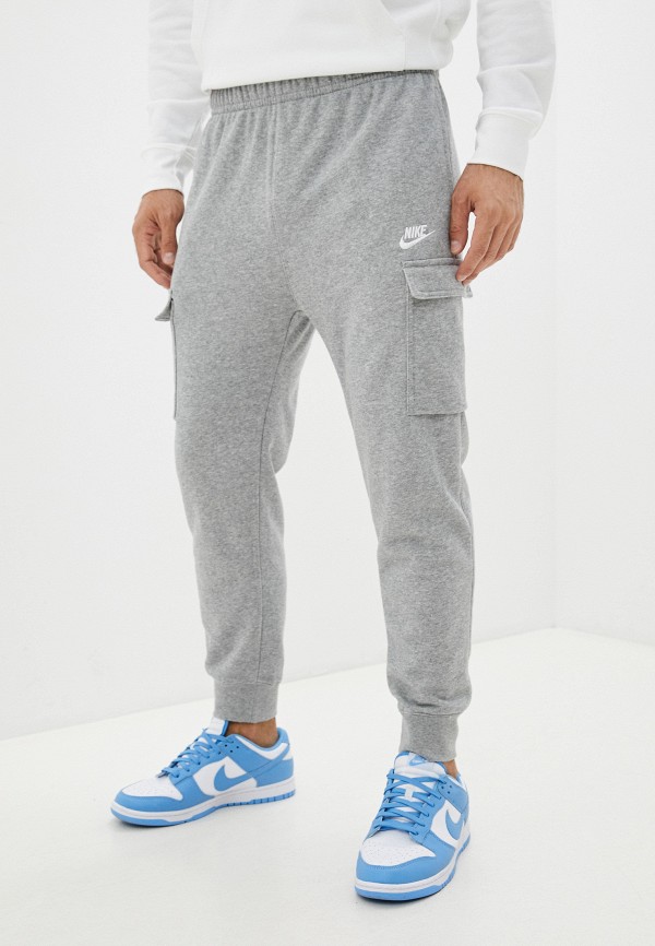 

Брюки спортивные Nike, Серый, M NSW CLUB FT CARGO PANT