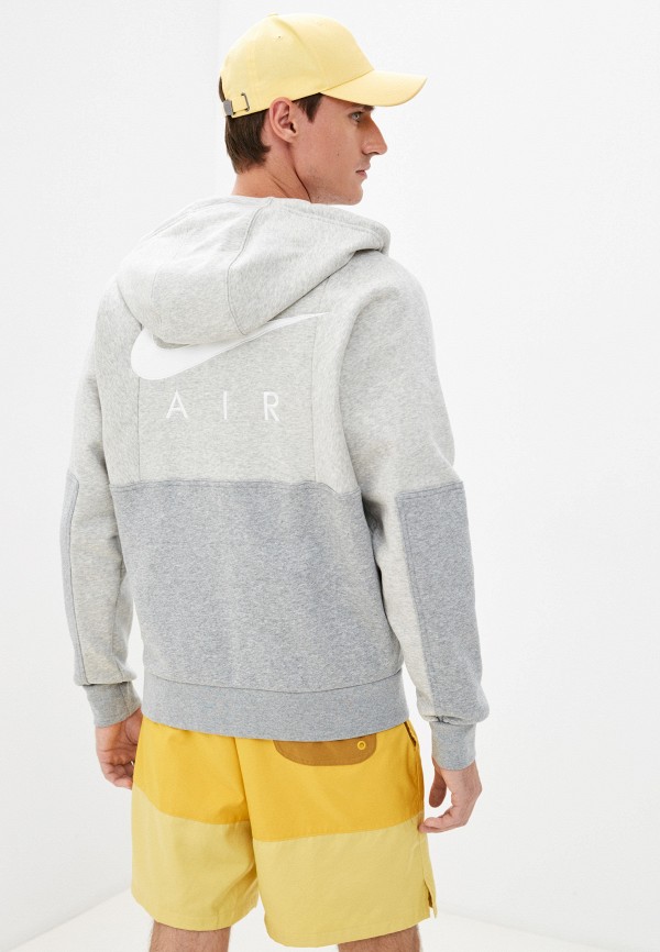 

Толстовка Nike, Серый, M NSW NIKE AIR FZ BB HOODIE
