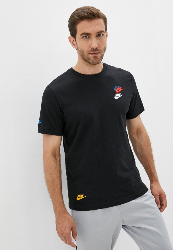 

Футболка Nike, Черный, M NSW TEE CLUB ESSENTIALS