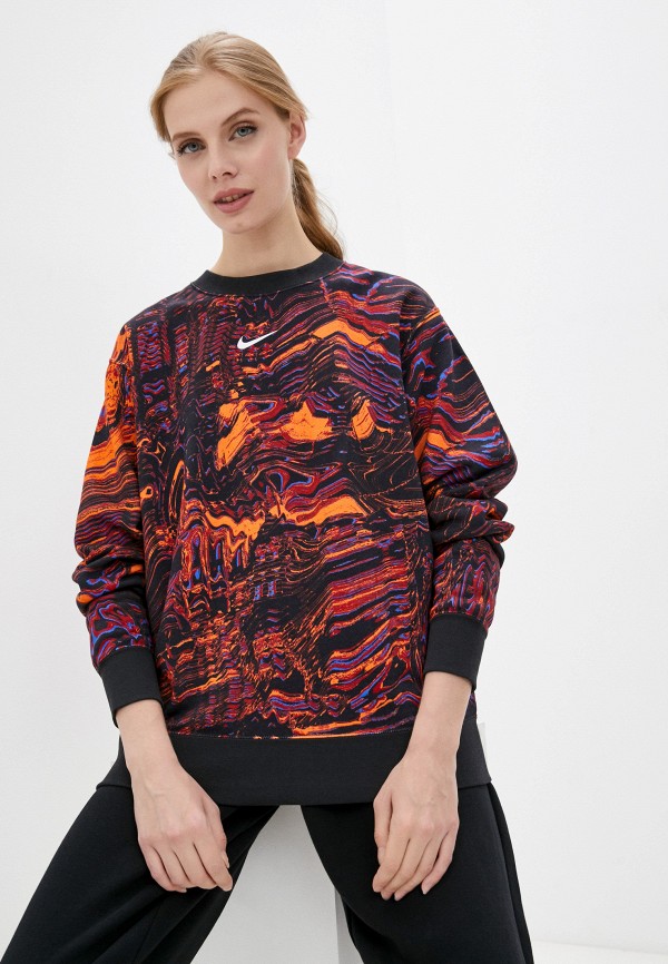 

Свитшот Nike, Разноцветный, W NSW TREND FLC CREW AOP PRNT