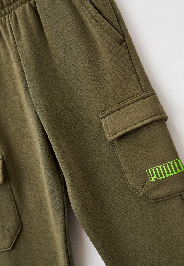 

Брюки спортивные PUMA, Хаки, Alpha Cargo Sweat Pants FL cl B