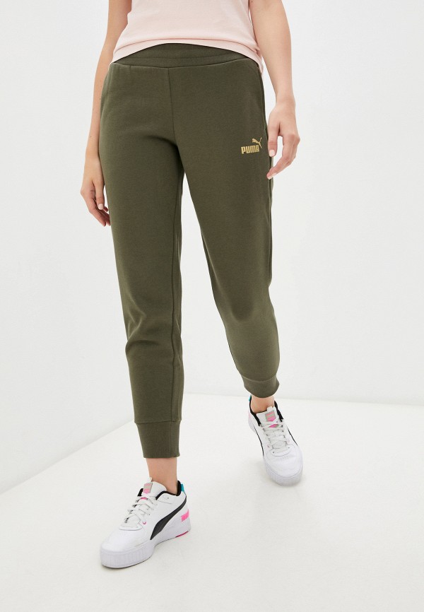 

Брюки спортивные PUMA, Хаки, ESS Sweatpants FL cl (s)