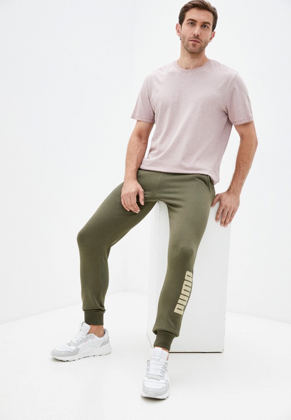 

Брюки спортивные PUMA, Хаки, POWER Logo Sweat Pants FL cl