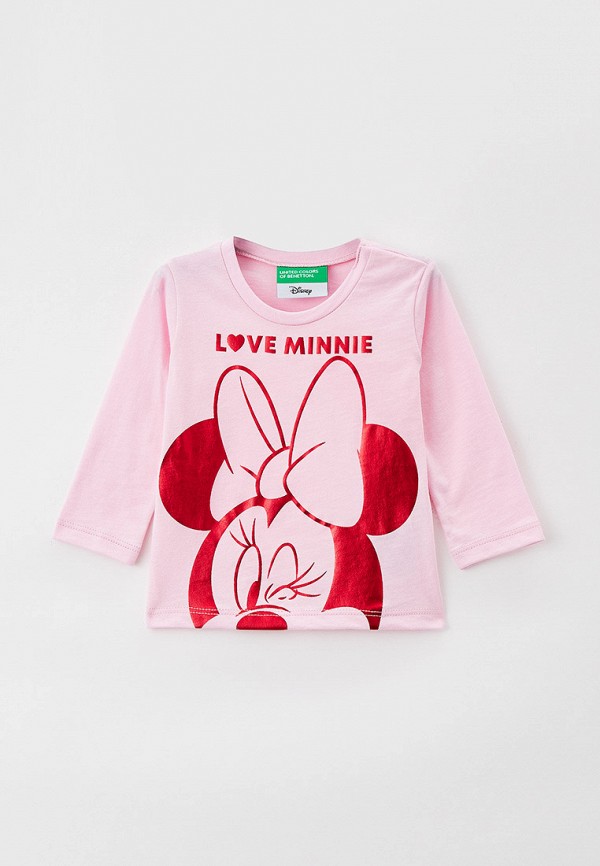 

Лонгслив United Colors of Benetton, Розовый