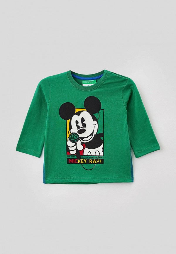 

Лонгслив United Colors of Benetton, Зеленый