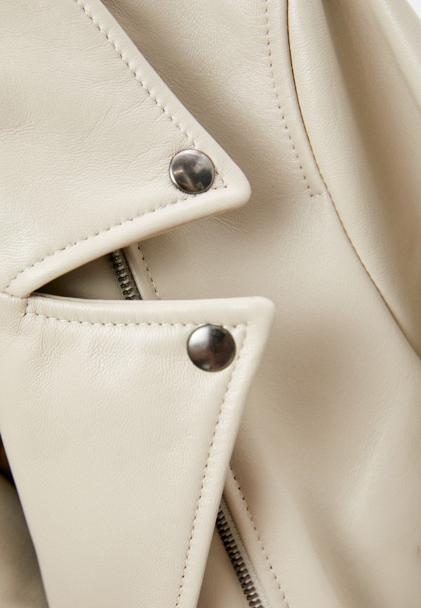 

Куртка кожаная Blouson, Бежевый, H CHIODO