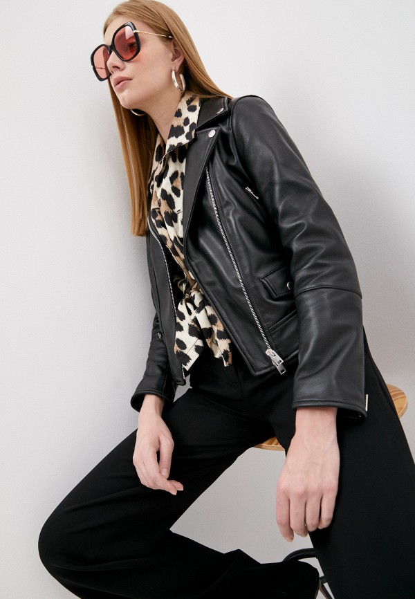 

Куртка кожаная Blouson, Черный, H CHIODO