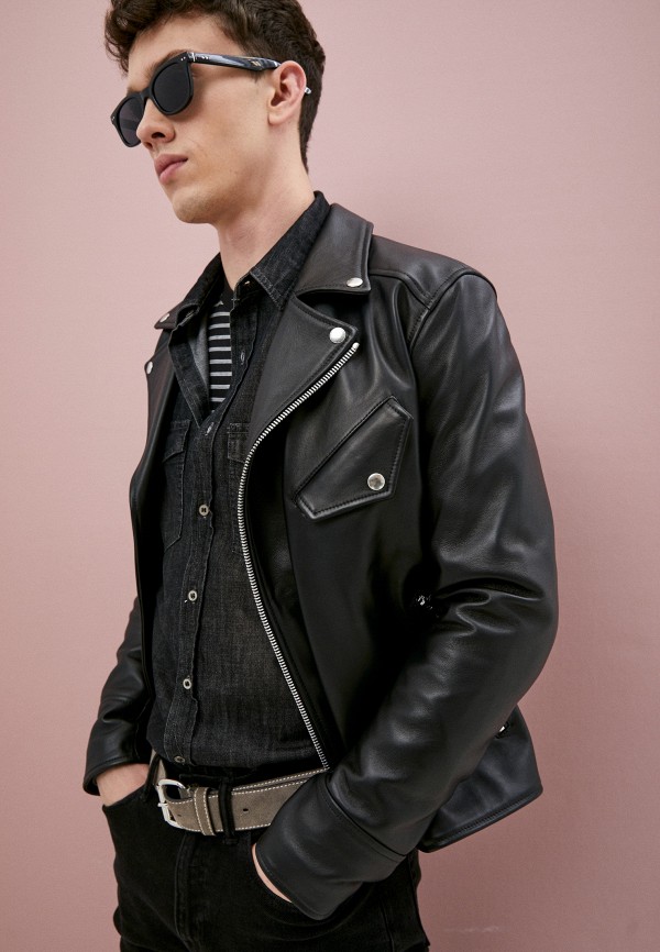 фото Куртка кожаная blouson