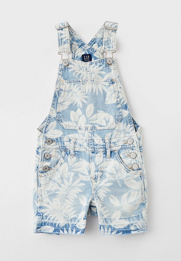 

Комбинезон джинсовый Gap, Голубой, Gap RTLAAN622301
