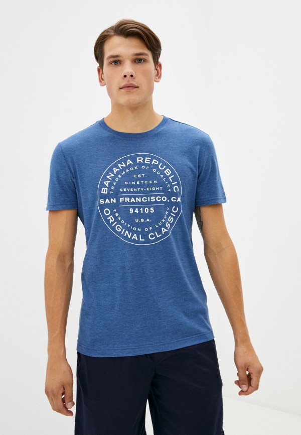 

Футболка Banana Republic, Синий
