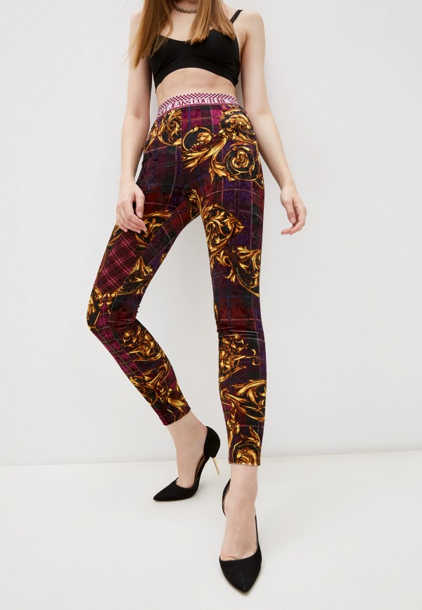 

Леггинсы Versace Jeans Couture, Фиолетовый