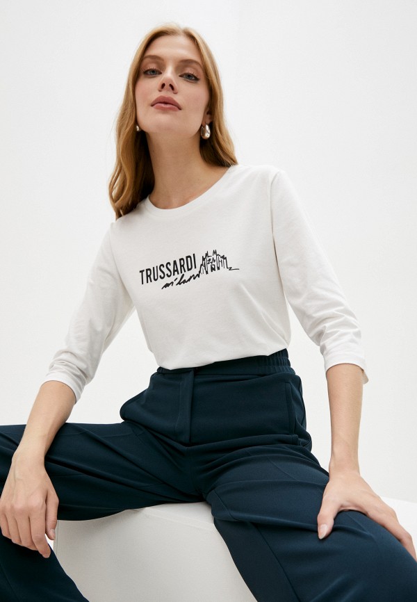 

Лонгслив Trussardi, Белый