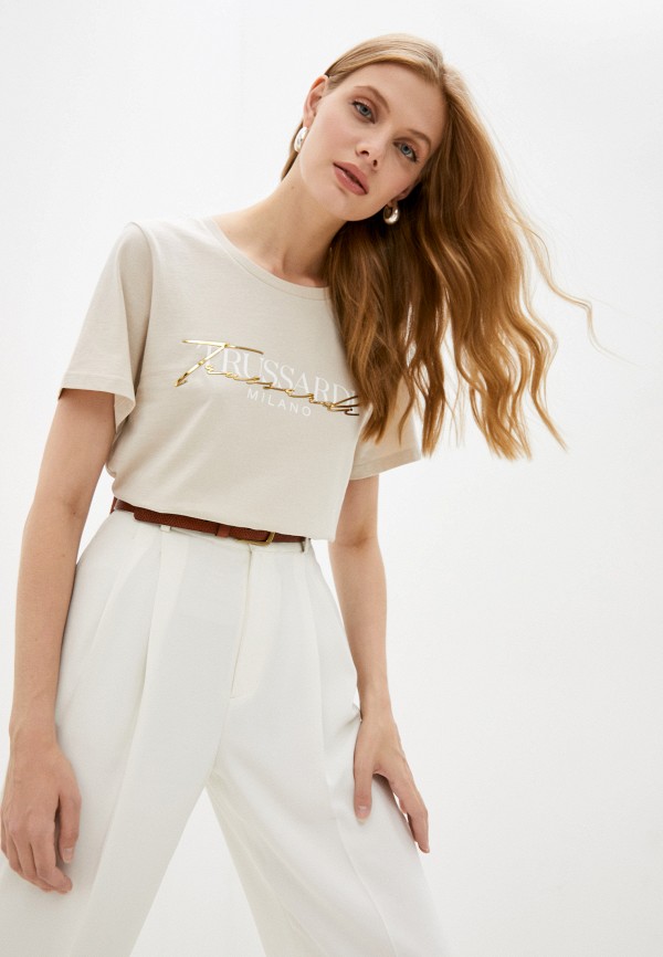 

Футболка Trussardi, Бежевый