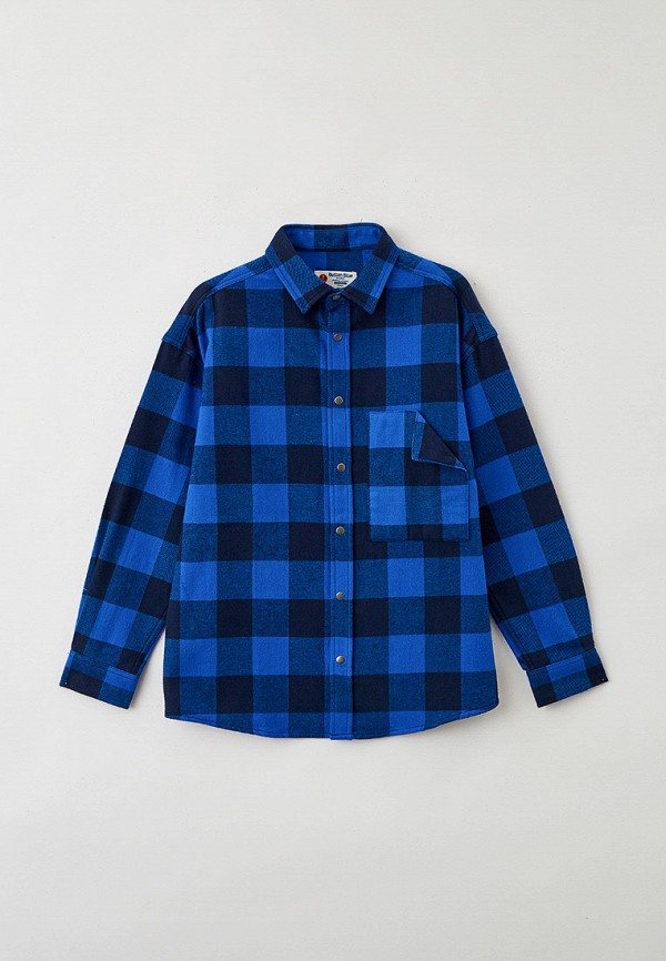 фото Рубашка button blue