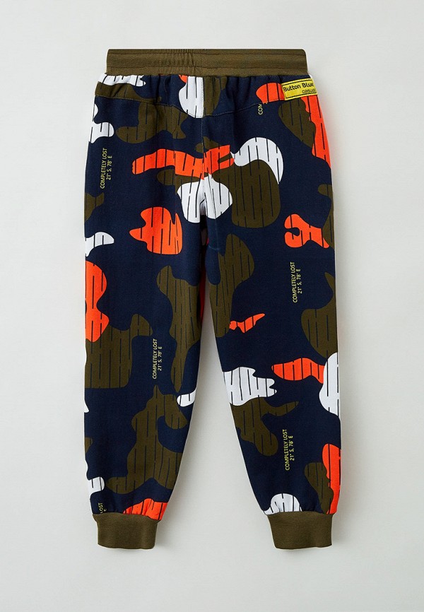 фото Брюки спортивные button blue