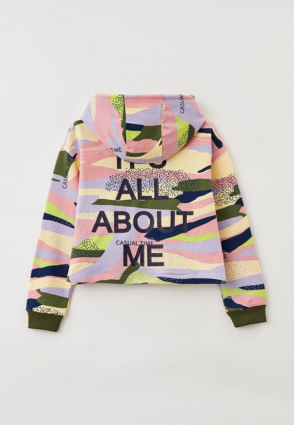 фото Толстовка button blue