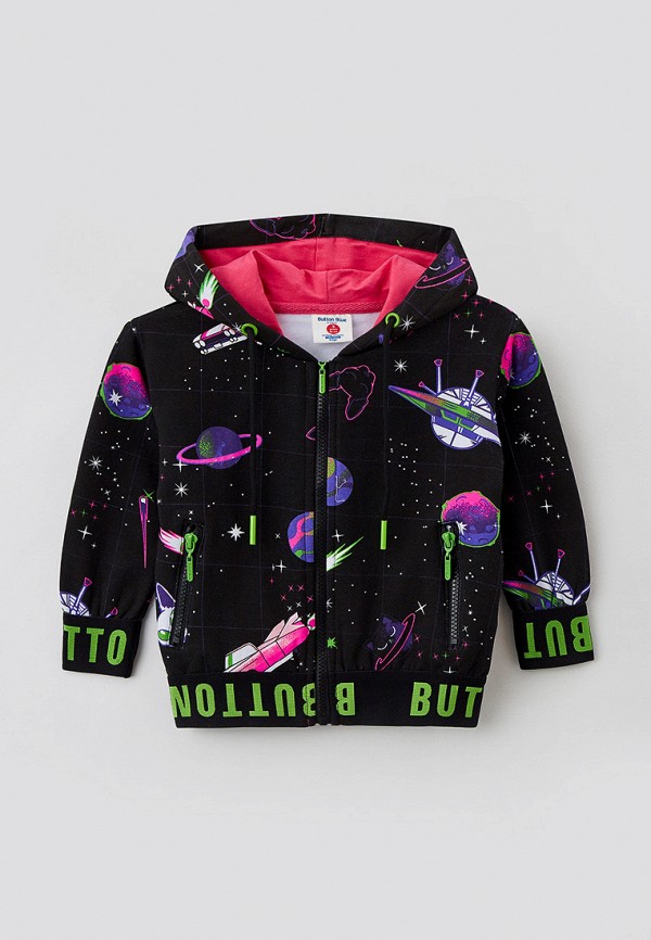

Толстовка Button Blue, Черный