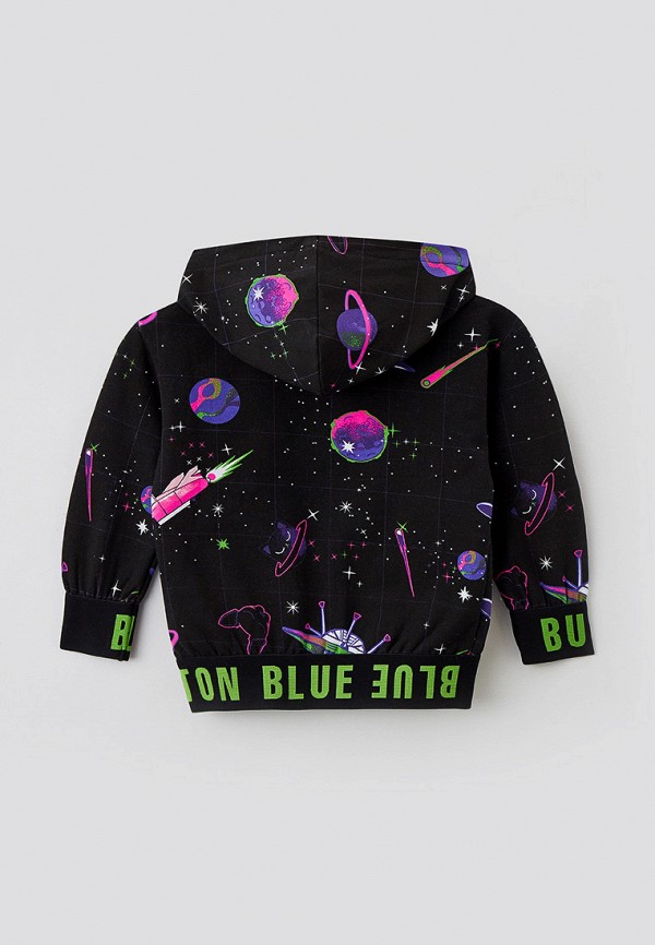 фото Толстовка button blue