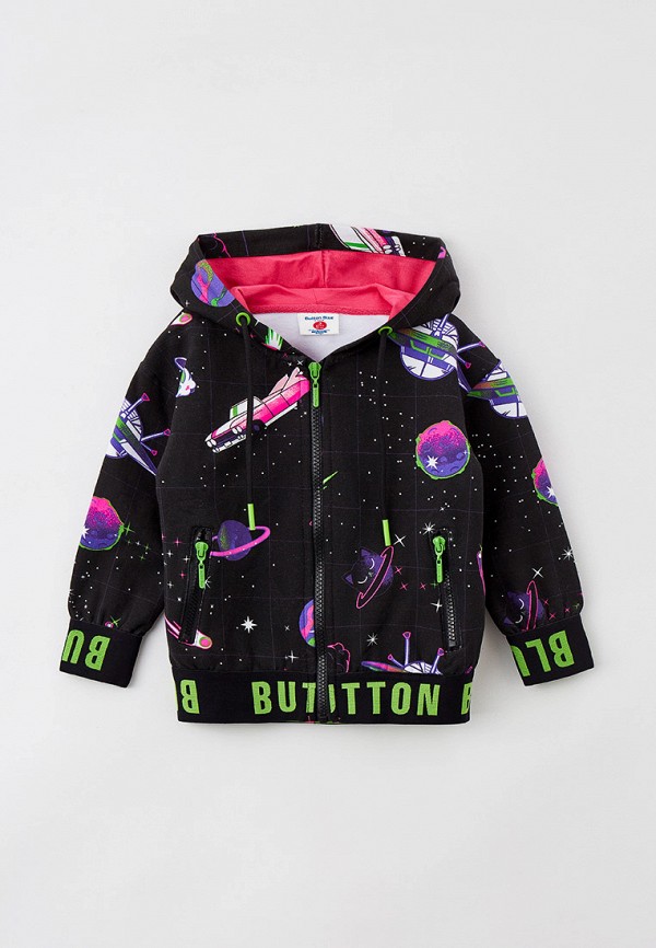 фото Толстовка button blue
