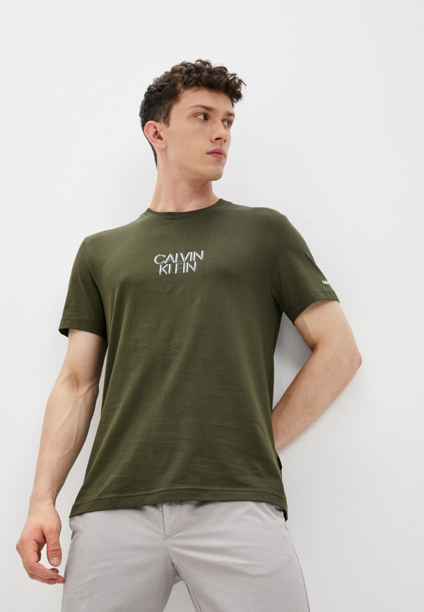 

Футболка Calvin Klein, Хаки