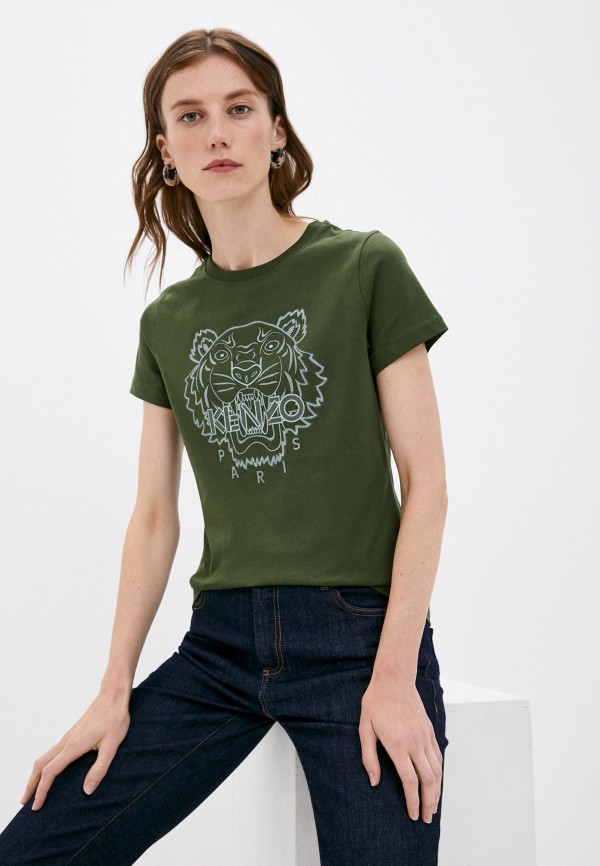 

Футболка Kenzo, Зеленый, ICON