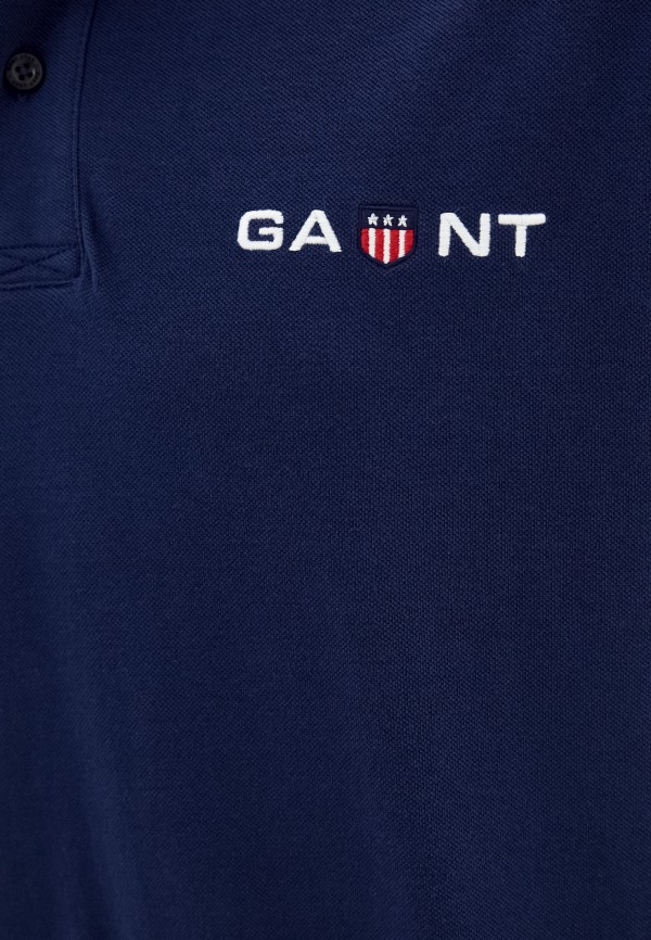 

Поло Gant, Синий