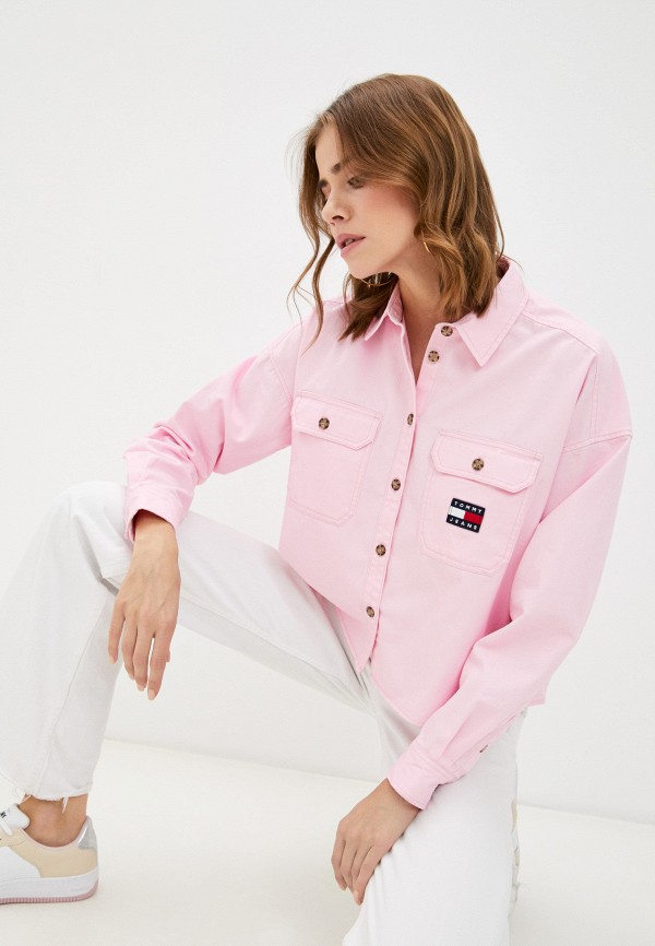 

Рубашка Tommy Jeans, Розовый