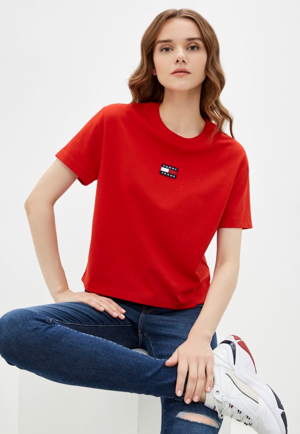 

Футболка Tommy Jeans, Красный