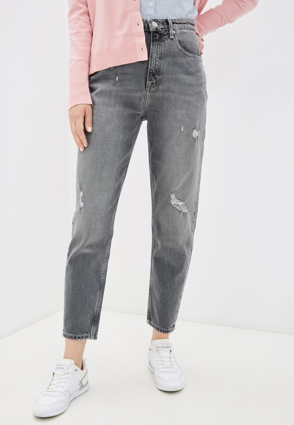 

Джинсы Tommy Jeans, Серый, MOM JEAN