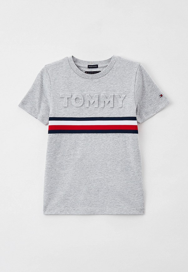 Футболка Tommy Hilfiger серый KB0KB06320 RTLAAN742801