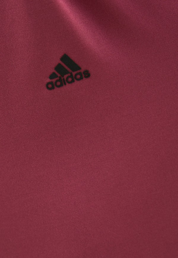 Брюки спортивные adidas бордовый, размер 38, фото 4