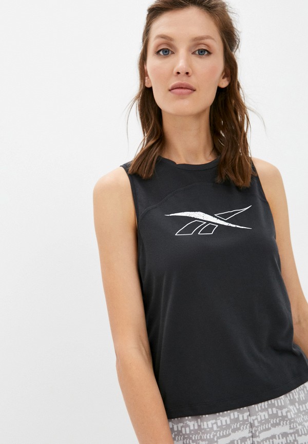

Майка спортивная Reebok, Черный, WOR SUPREMIUM LOGO TANK
