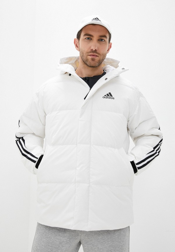 

Пуховик adidas, Белый, 3ST PUFFY DWN J