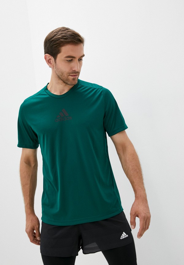 

Футболка спортивная adidas, Зеленый, M 3S BACK TEE